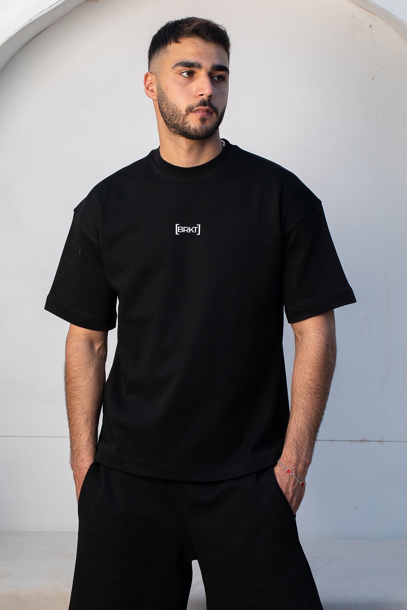 BRKT Black Oversize T-shirt