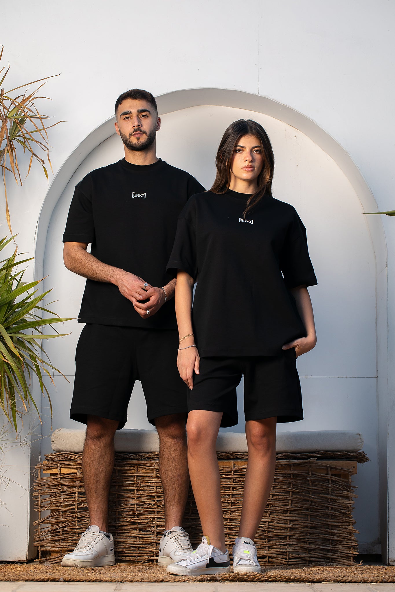 BRKT Black Oversize T-shirt
