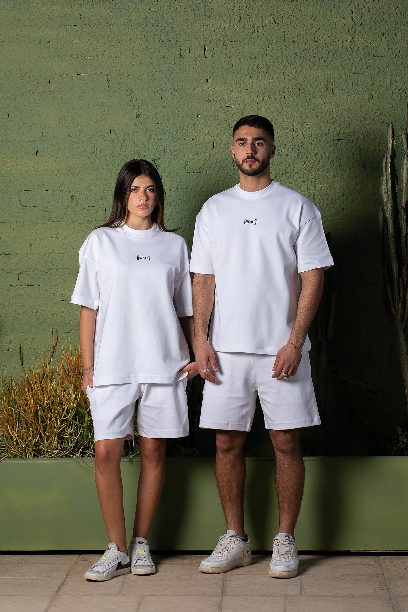 BRKT White Oversize T-shirt