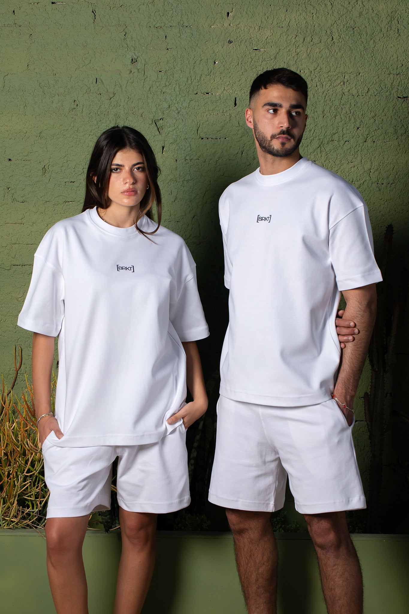 BRKT White Oversize T-shirt